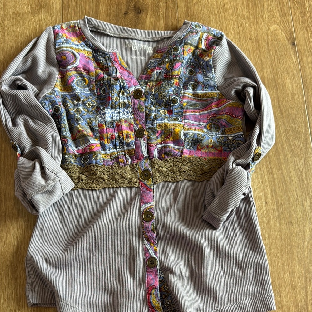 Jak and Peppar Multicolor Kids Blouse
